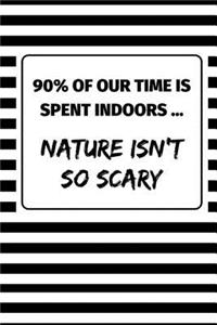 90% Of Our Time Is Spent Indoors ... Nature Isn't So Scary
