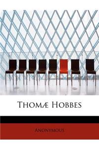 Thomae Hobbes