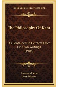 The Philosophy of Kant