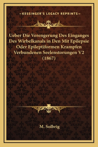 Ueber Die Verengerung Des Einganges Des Wirbelkanals in Den Mit Epilepsie Oder Epileptiformen Krampfen Verbundenen Seelenstorungen V2 (1867)