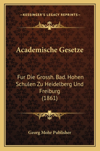 Academische Gesetze