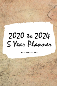 2020-2024 Five Year Monthly Planner (Small Hardcover Calendar Planner)