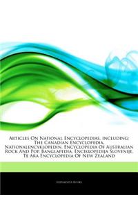 Articles on National Encyclopedias, Including