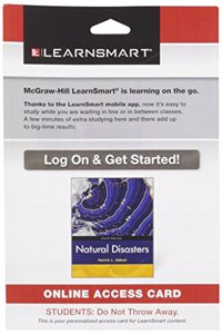 Learnsmart Standalone Access Card for Natural Disasters
