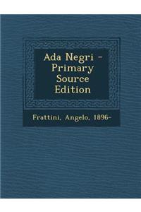 ADA Negri (Primary Source)