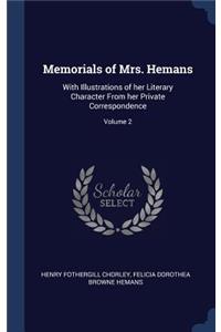 Memorials of Mrs. Hemans