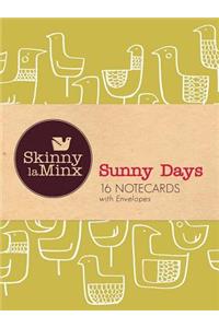 Sunny Days 16 Notecards and Envelopes (Skinny Laminx)