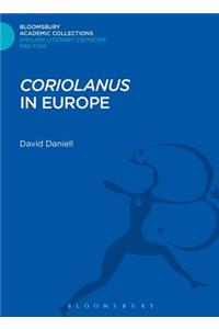 Coriolanus' in Europe