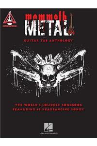 Mammoth Metal Guitar Tab Anthology