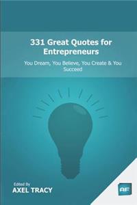 331 Great Quotes for Entrepreneurs