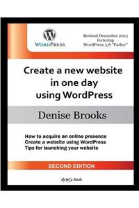 Create a new website in one day using WordPress [Second Edition]