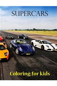 Coloring for Kids Supercars