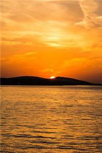 Adriatic Sunset in Croatia Journal
