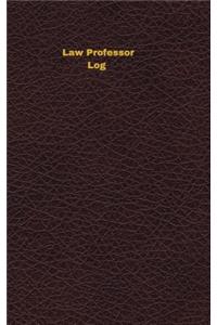 Law Professor Log
