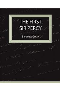 First Sir Percy (Fiction/Mystery & Detective)