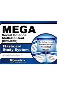Mega Social Science Multi-Content (025-030) Flashcard Study System