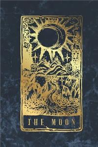 The Moon: Tarot Occult Journal Notebook For Horoscope & Card Readers