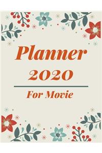 Planner 2020 for Movie
