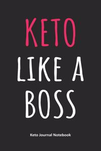 Keto Like a Boss Keto Journal Notebook