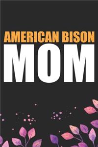 American Bison Mom