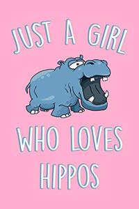 Just A Girl Who Loves Hippos