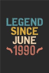 Legend Since June 1990