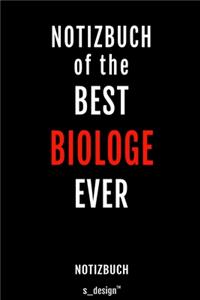Notizbuch für Biologen / Biologe / Biologin