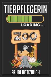 Tierpflegerin Loading... Azubi Notizbuch