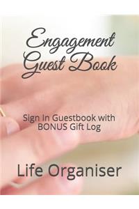 Engagement Guest Book