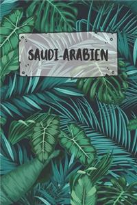 Saudi-Arabien: Punktiertes Reisetagebuch Notizbuch oder Reise Notizheft Gepunktet - Reisen Journal für Männer und Frauen mit Punkten