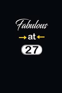 Fabulous at 27