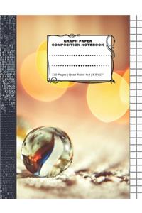 Graph Paper Composition Notebook