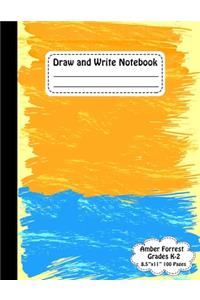 Draw and Write Notebook