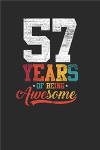 57 Years Of Being Awesome