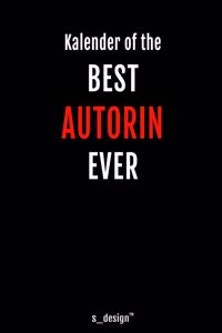 Kalender für Autoren / Autor / Autorin