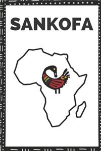 Sankofa Lined Journal