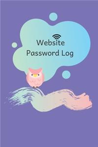 Internet Password Log Book