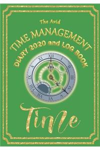 The Avid Time Management Diary 2020 and Log Book