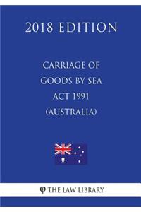 Carriage of Goods by Sea ACT 1991 (Australia) (2018 Edition)