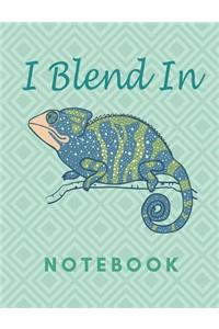 I Blend In NoteBook