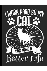 I Work Hard So My Cat Can Have A Better Life