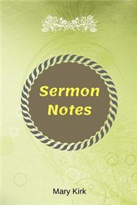 Sermon Notes