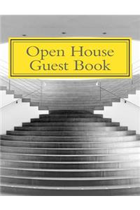 Open House Guest Book