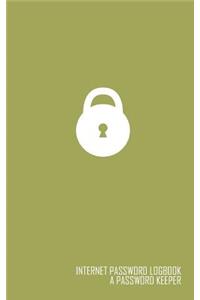 Internet Password Logbook