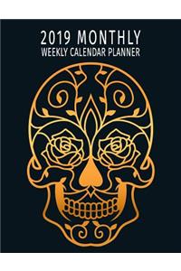 2019 Monthly Weekly Calendar Planner