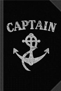 Vintage Captain of the Ship Journal Notebook