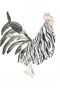 Zebra Rooster 2019 Daily Planner