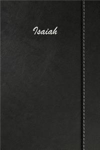 Isaiah: Simulated Leather Notebook Journal Diary Sketchbook with Lined Pages