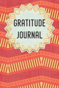 Gratitude Journal: 100 Days of Thankfulness - A Gratitude Journal for Daily Reflections to Discover What Truly Matters to You with One Simple Prompt: Today I Am Grateful for (Zigzag Pattern Cover)