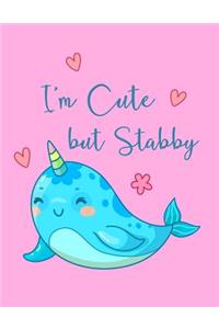 Cute But Stabby Narwhal Bullet Journal